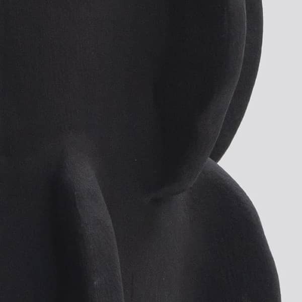 Vase brut archy noir