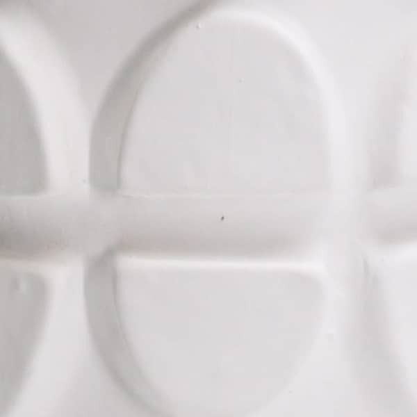 Vase brut patch blanc