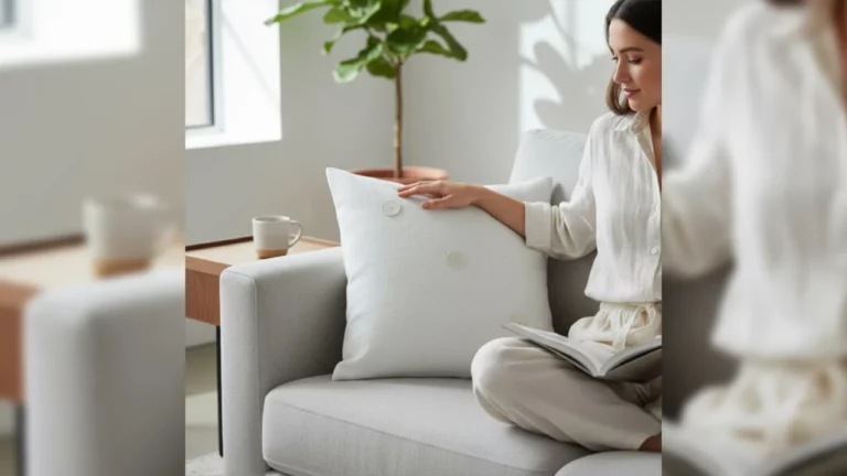 Coussin brodé à la main : l’objet déco artisanal qui donne du sens et du caractère à votre intérieur