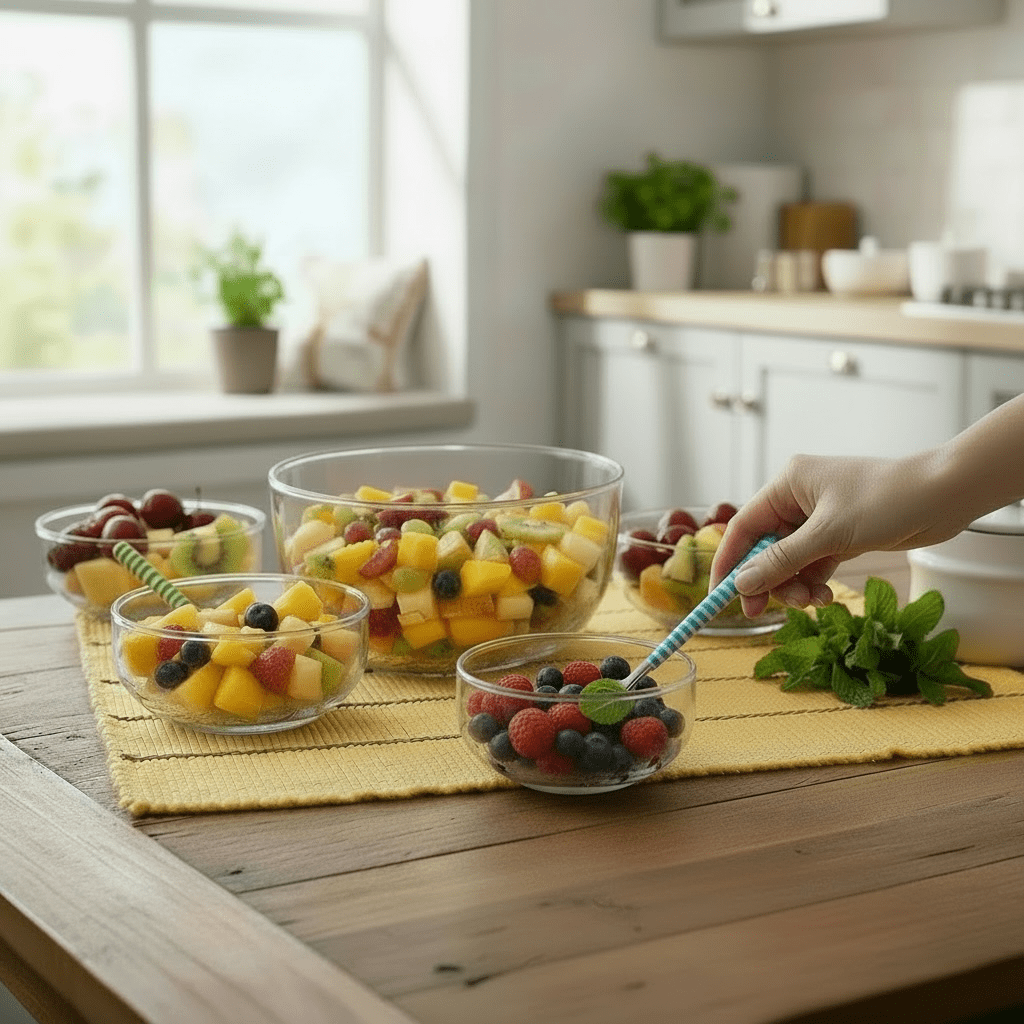 Coupes Beldi en verre transparent - Arts de la table - Chic Intemporel