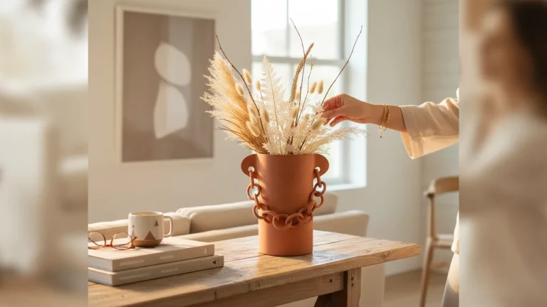 Vase terre cuite design