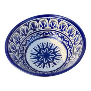 saladier marocain en céramique artisanale table estivale