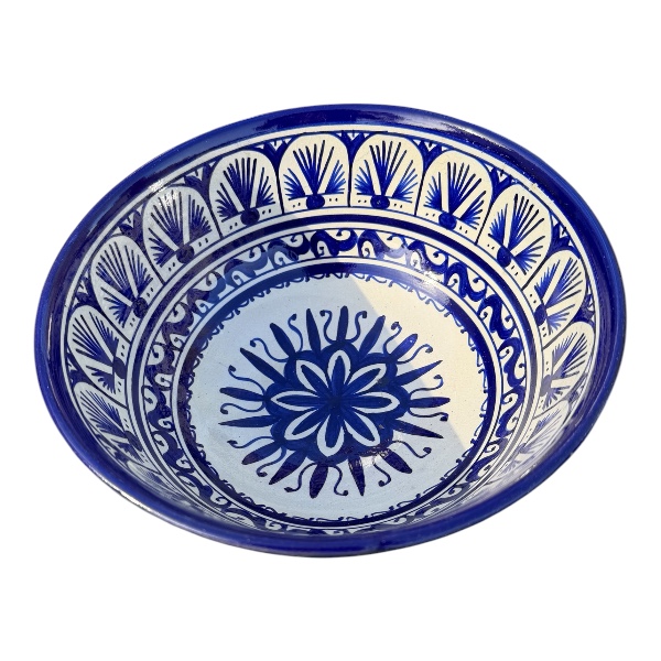 saladier marocain en céramique artisanale table estivale