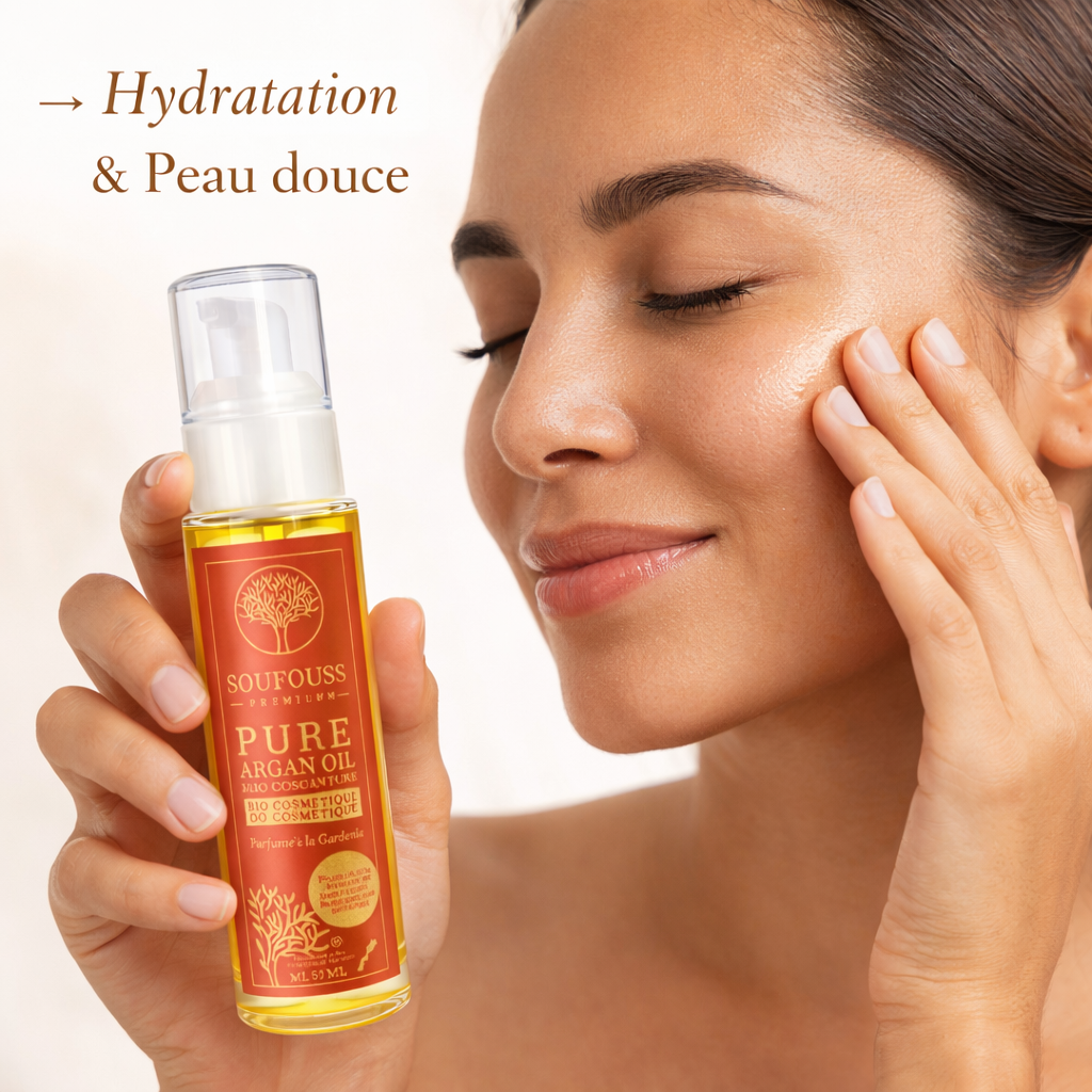 huile argan gardénia